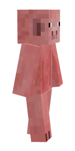 Red skin: body, right side render