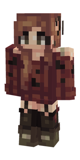 Brown skin: body, front render