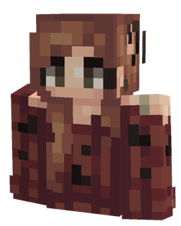Brown skin: bust render