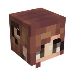 Brown skin: head render