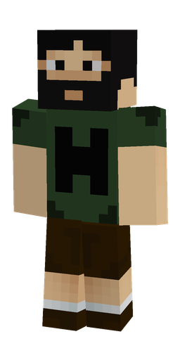 Black skin: body, front render