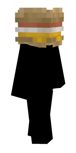 Black skin: body, right side render