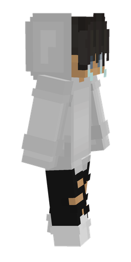 Black skin: body, right side render