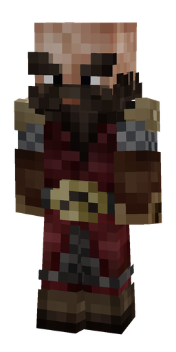 Black skin: body, front render