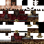 Black skin: raw texture render