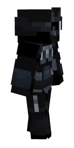 Black skin: body, right side render