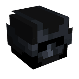 Black skin: head render