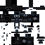 Black skin: raw texture render
