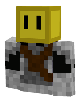 Black skin: bust render
