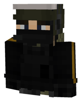 Black skin: bust render