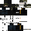 Black skin: raw texture render