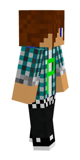 Black skin: body, right side render