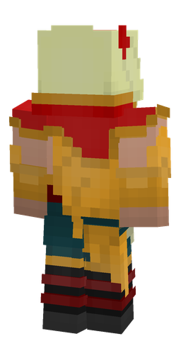Classic skin: body, back render