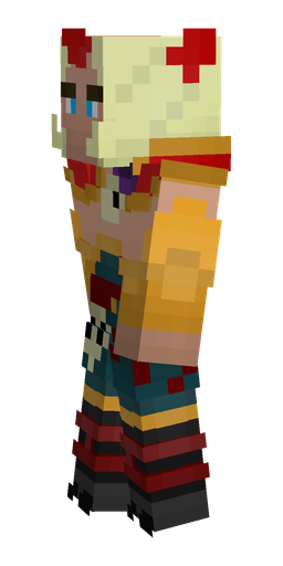Classic skin: body, left side render
