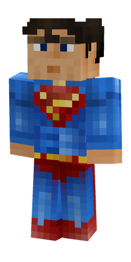 Blue skin: body, front render