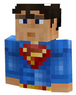 Blue skin: bust render