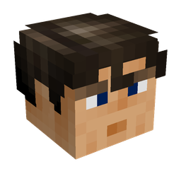 Blue skin: head render