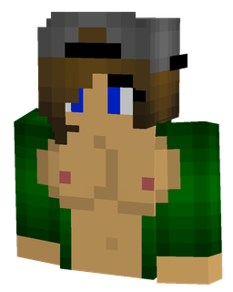 Brown skin: bust render