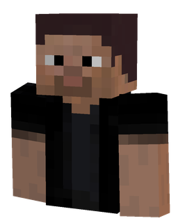 Black skin: bust render