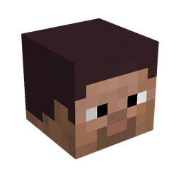 Black skin: head render