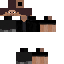 Black skin: raw texture render