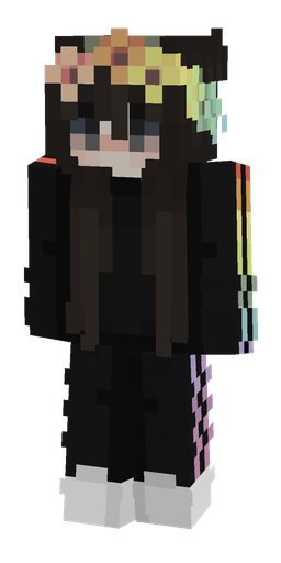 Black skin: body, front render