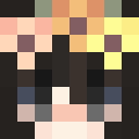 Black skin: face render