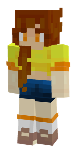 Brown skin: body, front render