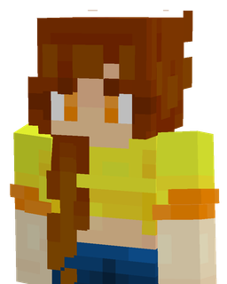 Brown skin: bust render