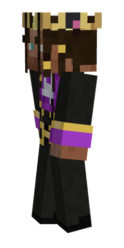 Black skin: body, left side render