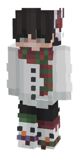 Black skin: body, front render