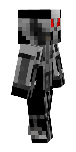 Black skin: body, right side render