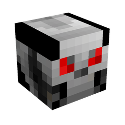 Black skin: head render