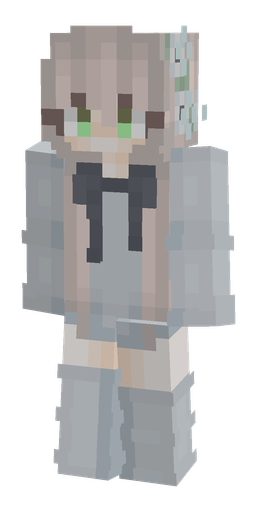 Blue skin: body, front render