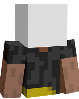 Black skin: bust render