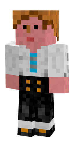 Black skin: body, front render