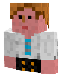 Black skin: bust render