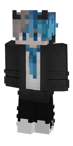 Black skin: body, front render