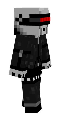 Black skin: body, right side render