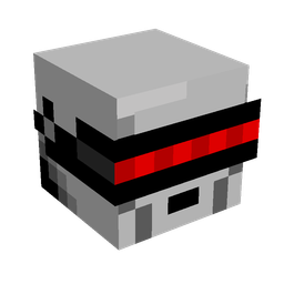 Black skin: head render
