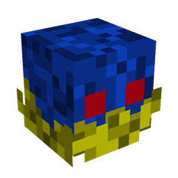 Blue skin: head render