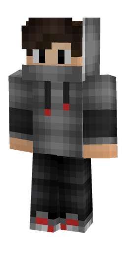Black skin: body, front render
