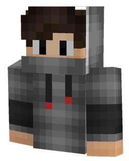 Black skin: bust render