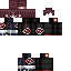 Black skin: raw texture render