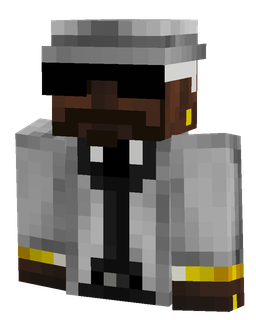 Black skin: bust render