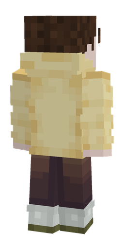 Rainbow skin: body, back render