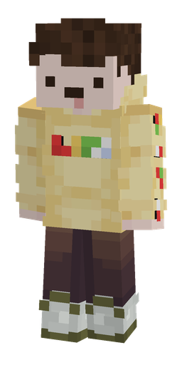 Rainbow skin: body, front render