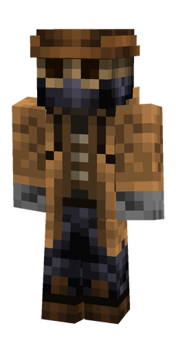 Black skin: body, front render