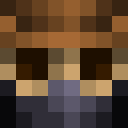Black skin: face render