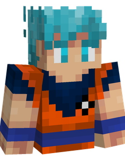 Blue skin: bust render